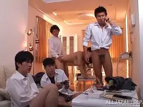 Shower Sex Extravaganza - She Cleans Him Up Before Deep Blowjob Fun