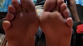 Removing Shoes and Jerking Off