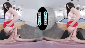 Sultry Brunette April Valentino Teased & Fucked Hard in VR Fantasy