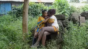 Real Tribal African Girlfriends Public Making Out For Enjoyment