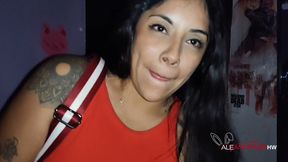 MY CUCKOLD CLEANS MY VAGINA AFTER FUCKING MY BOYFRIEND