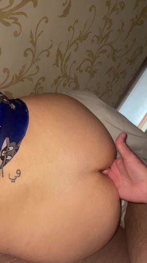 Arab MILF’s Morning Doggystyle Anal Encounters