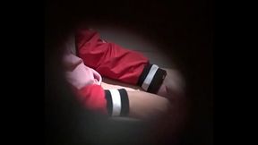 Quay l&eacute_n &aacute_o đỏ cặc to đ&aacute_ng y&ecirc_u sục toilet