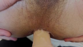 Wife Passionately Fucks Her Husband with a Strap-on