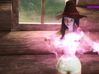 Magician PERV Hottie plays with a Man from the Street - Toon Sex Parody 2025