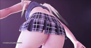 [MMD] Glide striptease Marie Rose Mai Shiranui Tamaki Kasumi doa sexy hot erotic dance