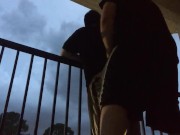 Fuck and Suck on the Back Porch During Stormy Weather