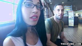 ”White THICKNESS Splattered w Créme Fraiche”