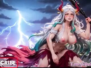 Ai Yamato Compilation of One Piece Shiny and Moist Body in Explicit Split Pose
