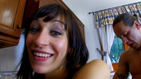 Gorgeous wet cherry of Babe expects wide open for majestic hard pole it