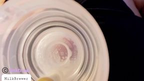 Tiny Guy Sneaks into Breast Milk Pump