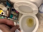Long morning pee