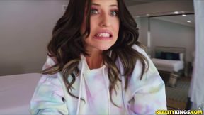 Aubree Valentine Thrills in a Steamy Bathroom Adventure