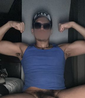 Masturbation with the window open.