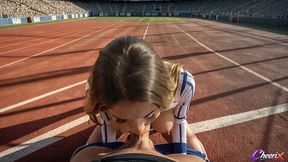 i let him pull my shorts aside on the running staduim and fill me under the open sky.[ai]