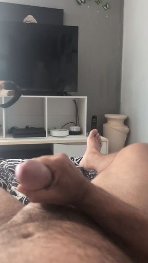 Nice cumshot to start the day