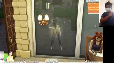 The Sims 4: Hot sex in the library with the eldest