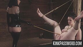 Arson Leigh And Em Indica In Goes Full Femdom On Bound And Chubby
