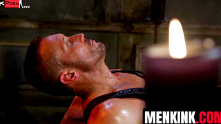 Ass Destruction #3 - Anal Threesome with Blonde Hottie Myles Landen & Chad White