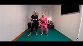 PAMELA STRONG VS GINGER IN BJJ , CATFIGHT FOR SUPREMACY