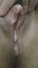 Pushing your cum out of my pussy