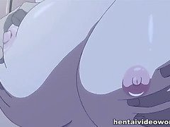 Sexy hentai video with busty girl sex