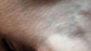 Amateur 19 Year Old Rubbing her Dripping Cunt on my Penis till