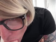 Sissy Kara Sucks and Rides Four Dildos