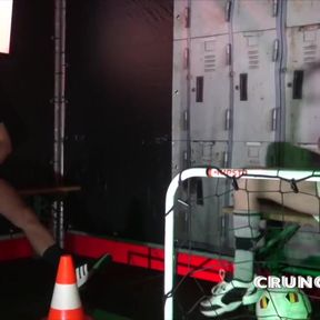 Saji fucked babeack in sneaker by Jordna in lockerroom