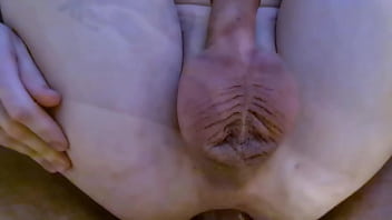 Moaning Trans-Femboy Slut gets hole pounded hard by thick cock - prettyboi2000x