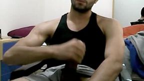 2 hot turkish guys jerking off for gay viewers - Arab Gay