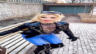 Ambling in spandex clothes in Prague Pornography Vids - Tube8