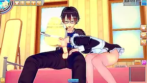 Sheffield Hentai'Maid From Azur Lane'Tends To Her Master's Needs