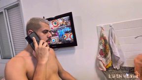 fui entregar agua pro cliente, e dei minha rola como brinde !