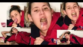 My Step-sister Takes a Big Cock in Her Mouth