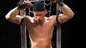 BoundMucleJocks: Muscular Erik Kalso tried escaping from his master