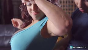 Big breasted mature Stephanie Stalls gets analyzed