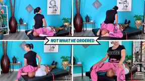 Not What He Ordered - Goddess Rapture Shows Up To Her Face Sitting Session and Discovers The Client Is Her BFF's BF - To Earn Her Silence, He Must Take Her Deep Ass Smothering - UltraHD (WMV)