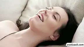 Sarah Highlight And Swallows Babe In Gorgeous Babe Swallows Huge Stiff Cock