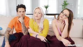 ”REALITY KINGS We fell down with my Girlfriend's stepsis while watching tv together”