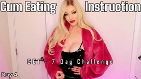 Cum Eating Instruction- CEI 7 Day Challenge Day 4