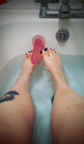 Super Wet Feet POV Footjob