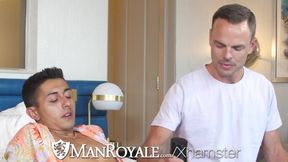 ManRoyale Broken Hearted Latino Step Bro Gets Fucked