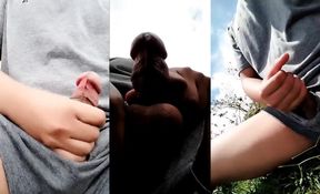 Jakol Hike 3 leaking with pre-cum horny and wet daddy