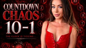 Countdown Chaos 10-1: Goddess Sasha Toys With Your Denial