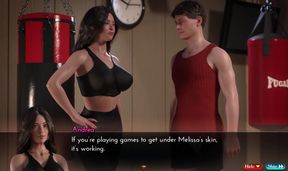 The Genesis order: doing yoga with sexy hot MILF in the gym ep.80