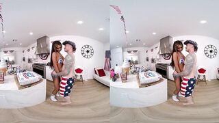 Greatest Labor Day Ever with Wondrous Tgirl Victoria Grant