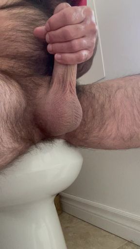 Soft cock to Stiff Prick and precum
