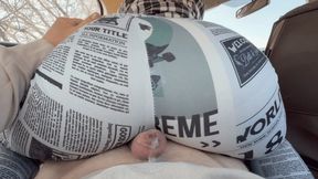 Made Stepbrother Cum by Grinding on His Cock in Tight Leggings