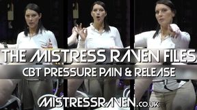 [1079] Mistress Raven Files CBT Pressure Pain and Release